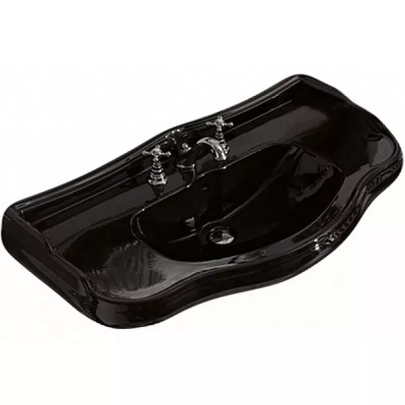 

Раковина подвесная Kerasan Retro 100 черный (105004 nero*1)