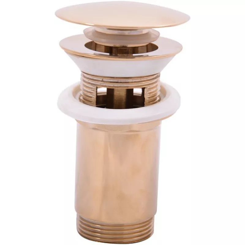 Донный клапан для раковины Rav Slezak золото