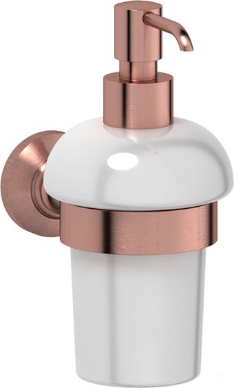 Купить Дозатор для жидкого мыла 3SC Antic Copper (STI 605), белый, фарфор
