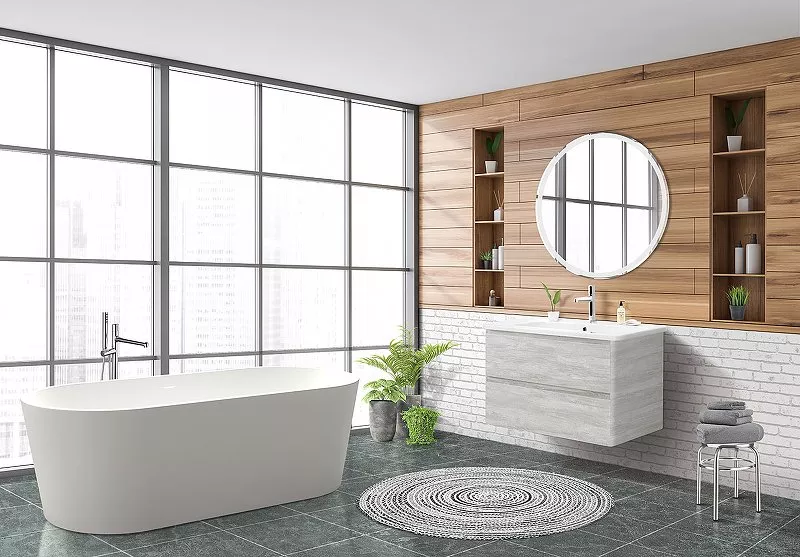 

Комплект мебели BelBagno Albano 80 светлое дерево