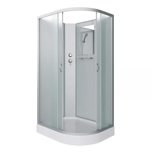 

Душевая кабина Niagara Classic 120х80 хром левая стекло матовое