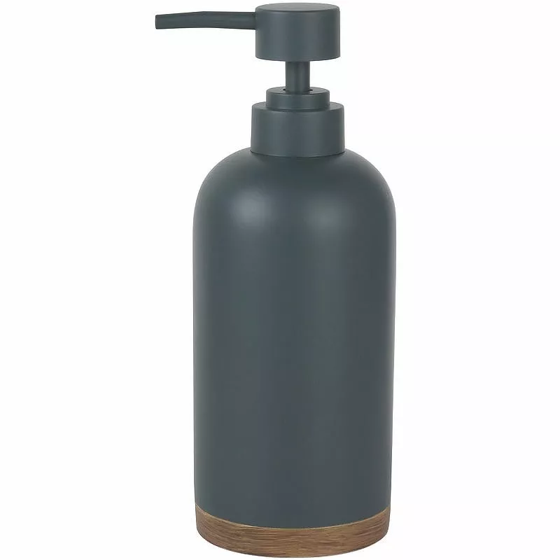 Дозатор для жидкого мыла WasserKRAFT Lopau серый матовый K-3399 - фото 1