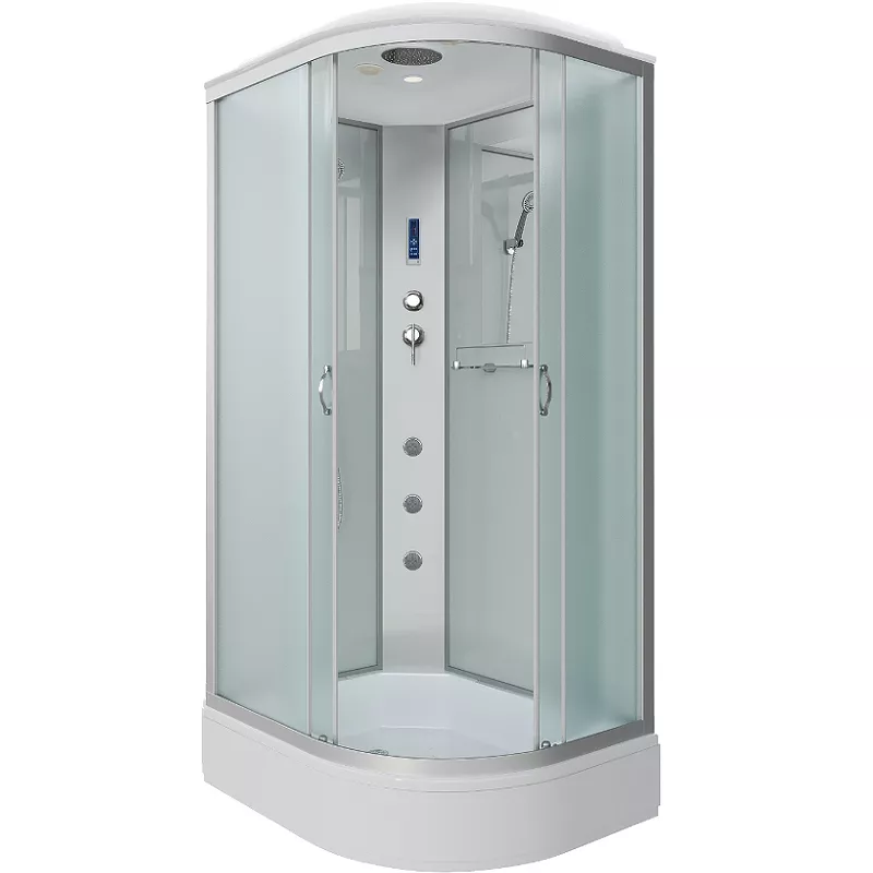

Душевая кабина Niagara Classic 120х90 хром стекло матовое с гидромассажем