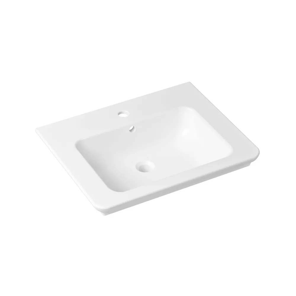 Встраиваемая раковина Lavinia Boho Bathroom Sink 60 белая 33312009 - фото 1