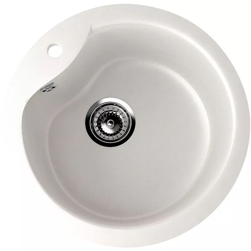 Мойка кухонная Ulgran U-102 48 белый 6380₽