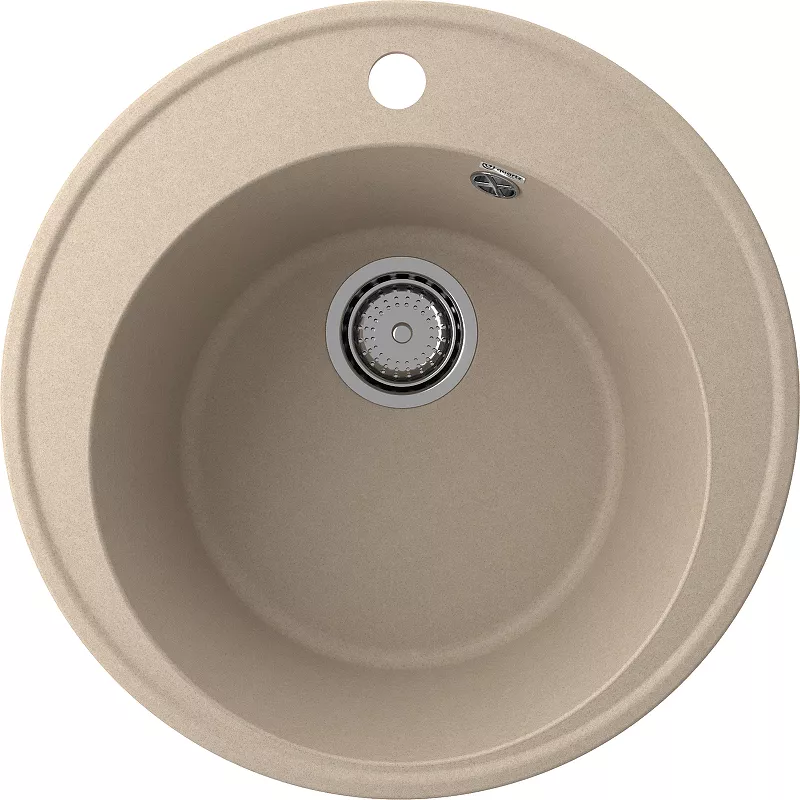 

Мойка кухонная Ulgran Quartz Nora 48.5 бежевый