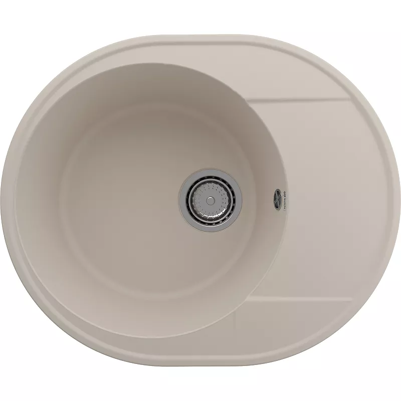 

Мойка кухонная Ulgran Quartz Nora 58.5 бежевый