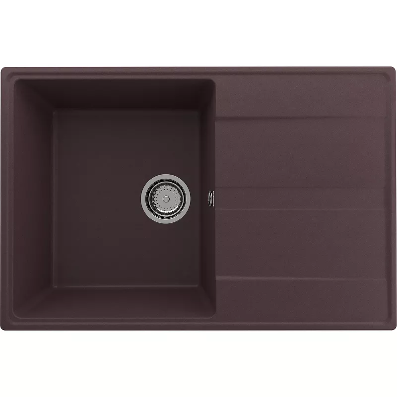 

Мойка кухонная Ulgran Quartz Prima 75 коричневый