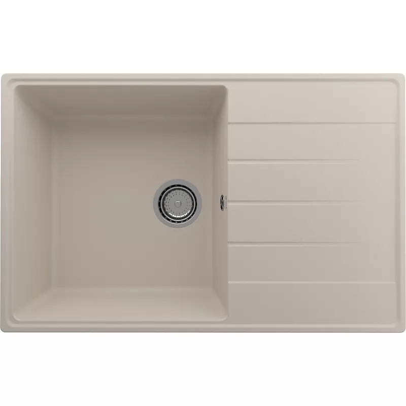 

Мойка кухонная Ulgran Quartz Prima 78 бежевый