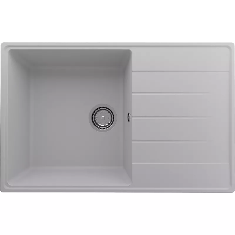 

Мойка кухонная Ulgran Quartz Prima 78 серый