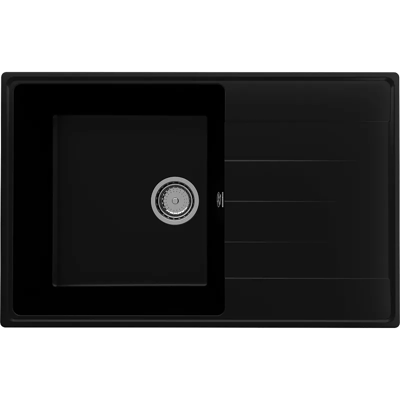 

Мойка кухонная Ulgran Quartz Prima 78 черный