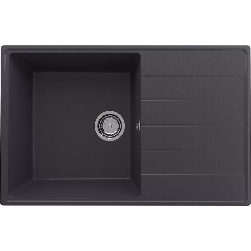 

Мойка кухонная Ulgran Quartz Prima 78 черный