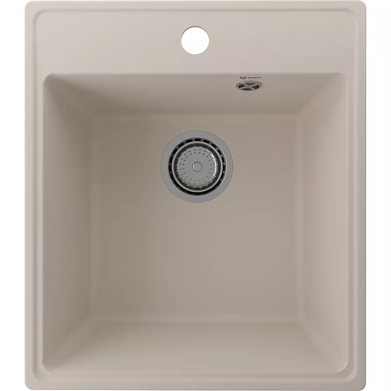 

Мойка кухонная Ulgran Quartz Forte 46 бежевый