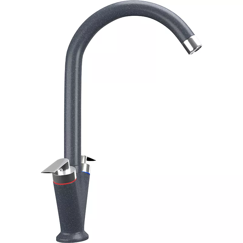 

Смеситель для кухни Ulgran U-011 серый