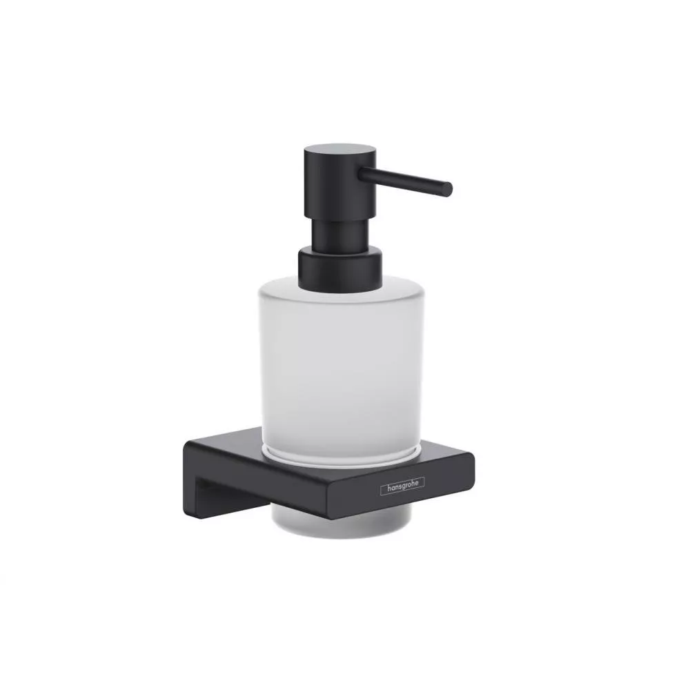 

Дозатор для жидкого мыла, Hansgrohe, AddStoris, механический (нажимной), ширина, мм-81, глубина, мм-91, высота, мм-158, ёмкость(мл)-200, тип установки-настенны