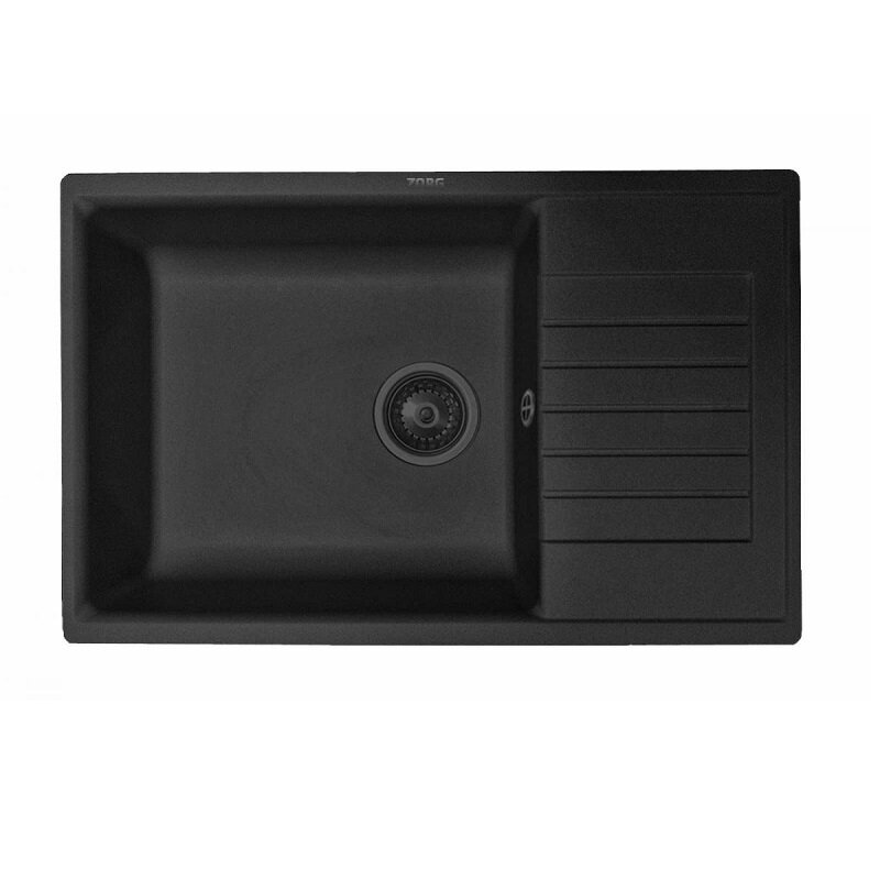 Мойка кухонная Zorg GR 780 BLACK GRAFIT
