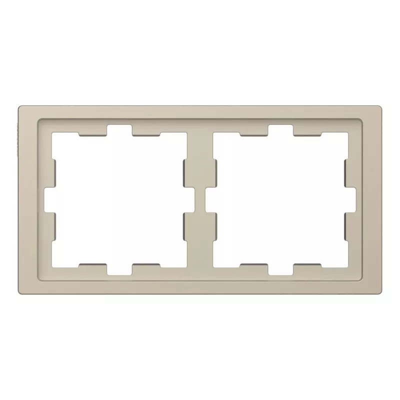 

Рамка 2-постовая Schneider Electric Merten D-Life MTN4020-6533