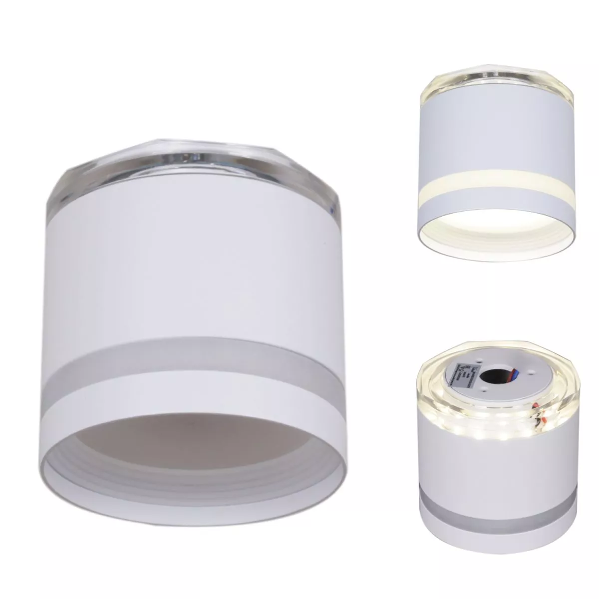 

Накладной светильник Reluce 53001-9.5-001LD GX53+LED3W WT