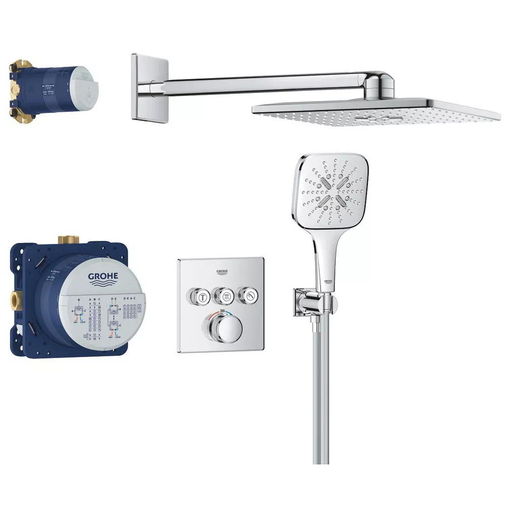 Душевой комплект Grohe Grohtherm SmartControl 34864000 хром 140990₽