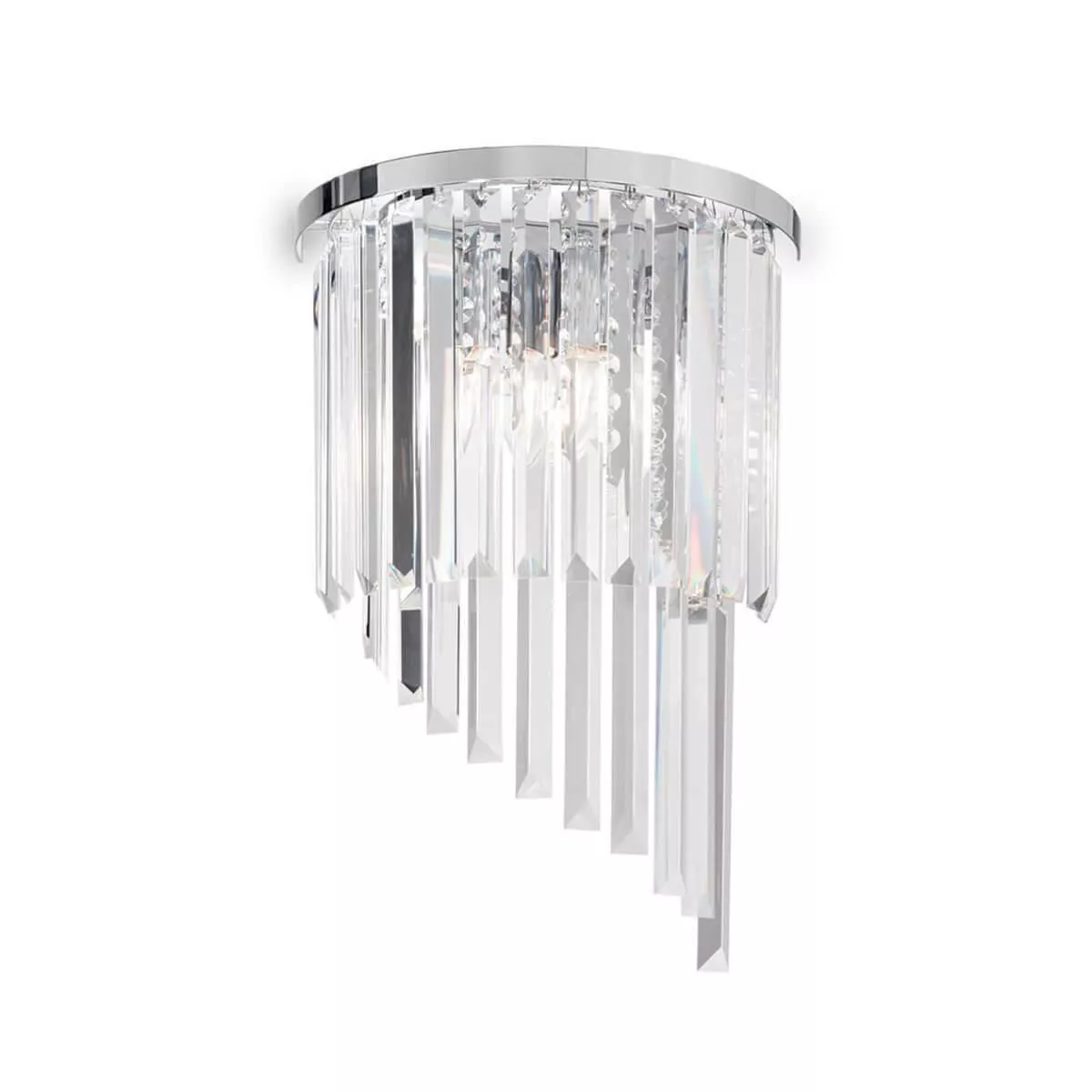 

Настенный светильник Ideal Lux Carlton AP3 Cromo 168913