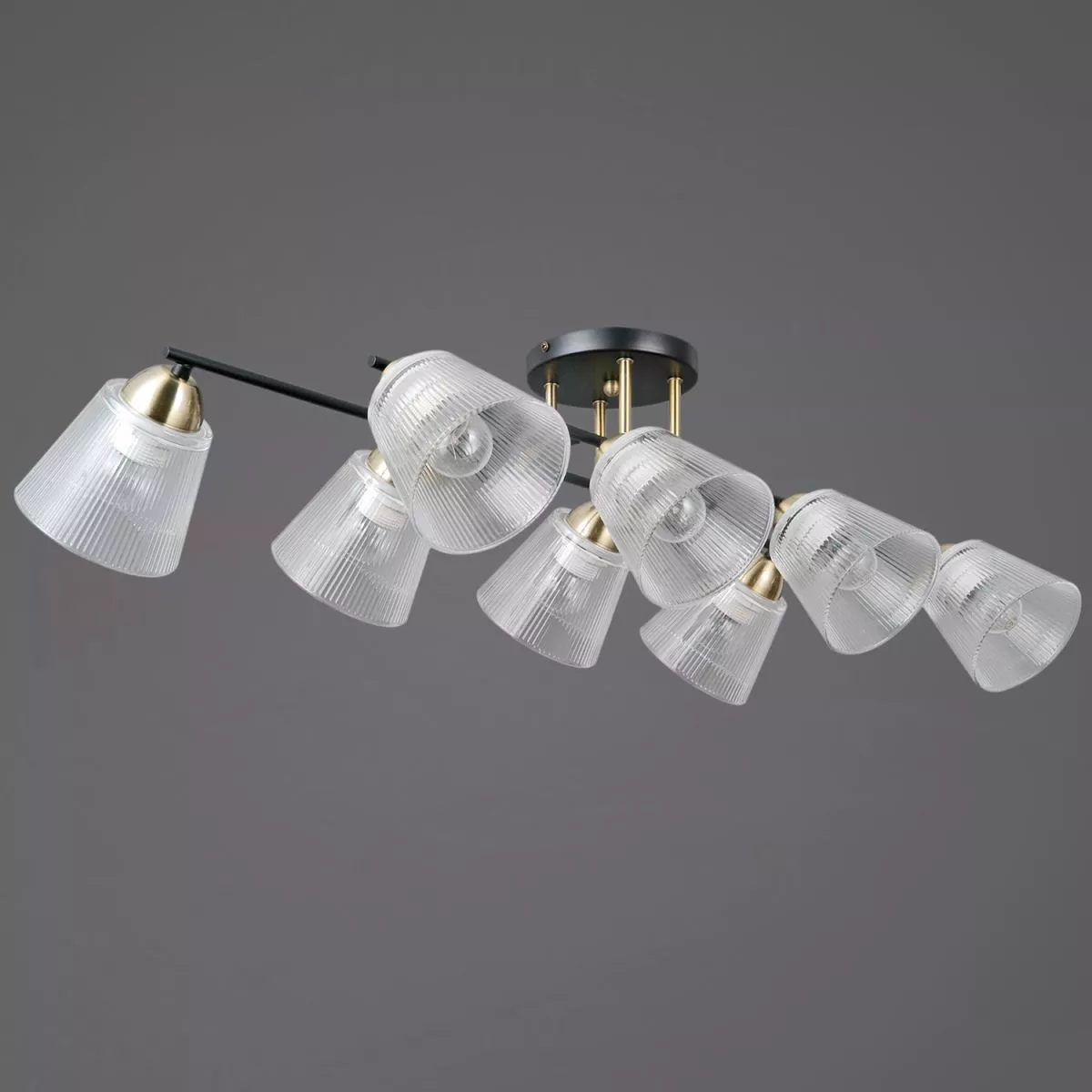 

Потолочная люстра Illumico IL0845-8CSQ-25BKAB ELITE