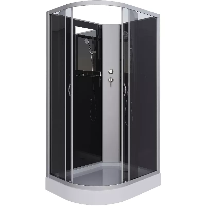 

Душевая кабина Niagara Classic 120х80 хром правая стекло тонированное