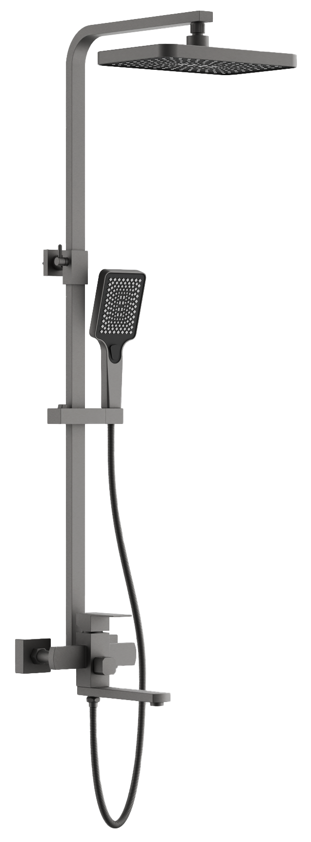 

Душевая стойка BELZ B24817-3 оружейная сталь