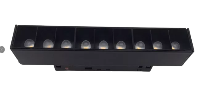 

Трековый магнитный светильник Elvan PJ-2003-9W-WW-BK