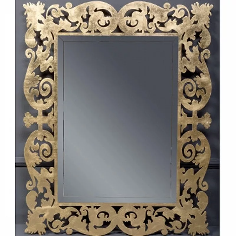 Зеркало Armadi Art Caprice 80х100 с подсветкой золото
