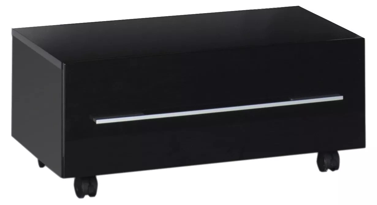 

Тумба Aquanet Нота 75 подкатная, черная