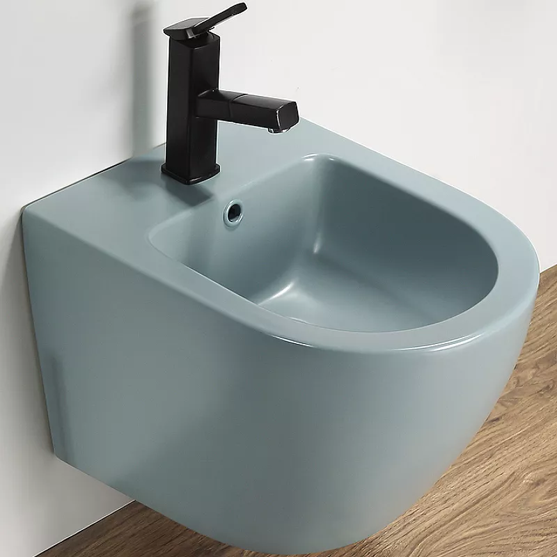 

Биде подвесное Ceramalux В2342BDMLG зеленый матовый