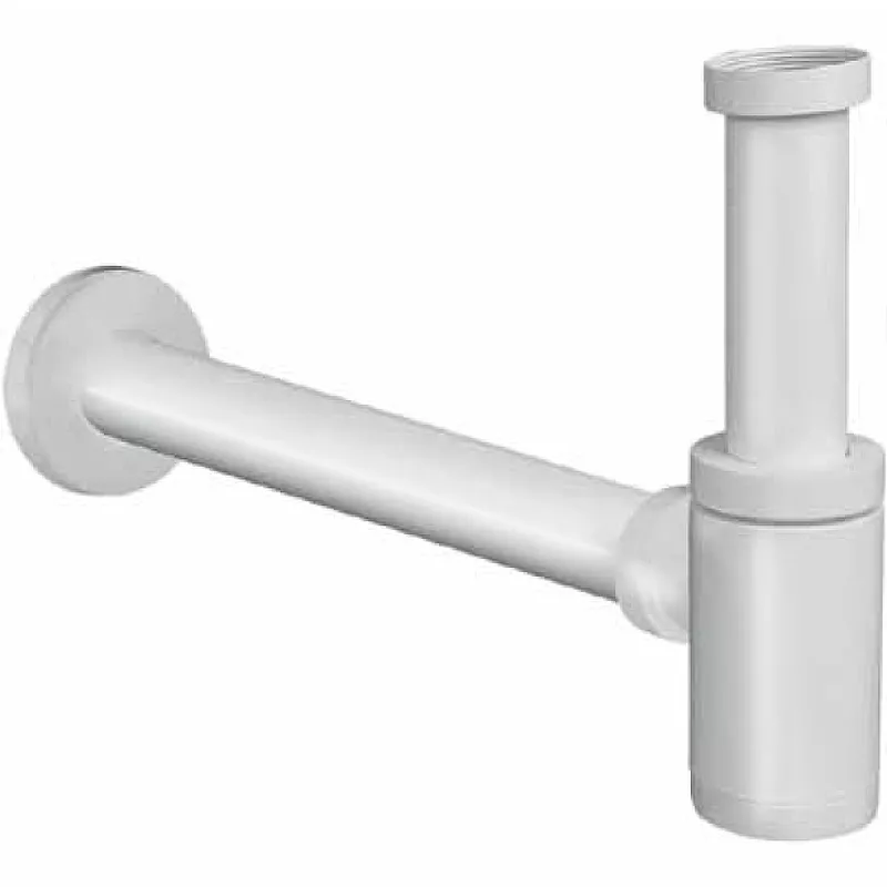 

Сифон для раковины Ceramalux C-057W (GWBC-036) белый глянцевый