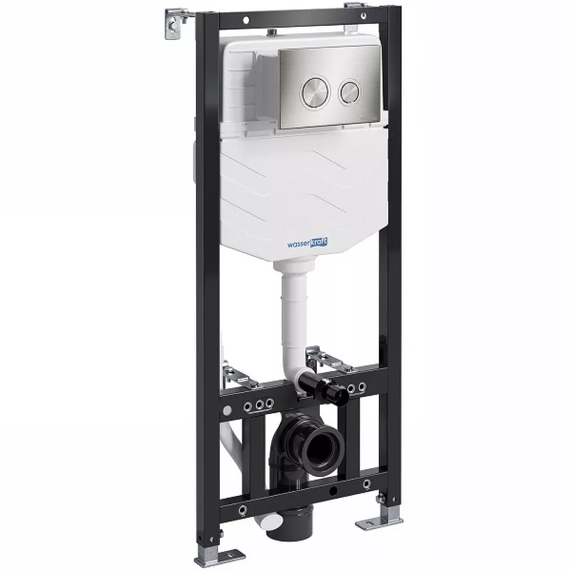 

Система инсталляции для унитазов Wasserkraft Aller 10TLT.010.ME.BN01 с кнопкой смыва никель