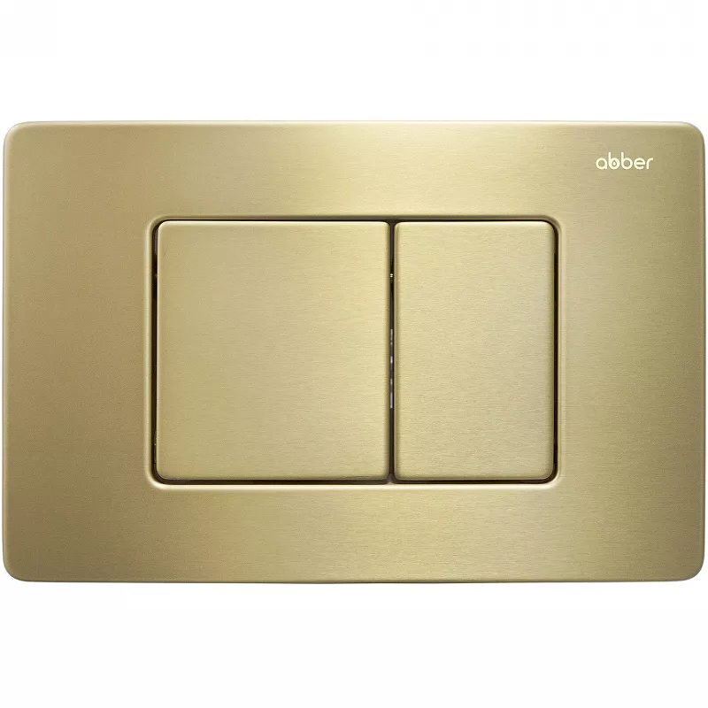 

Клавиша смыва Abber AC0120MMG золотая матовая