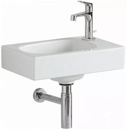 

500.541.01.1 Geberit Citterio Раковина 450х300 мм, с отв. под смеситель справа, без перелива