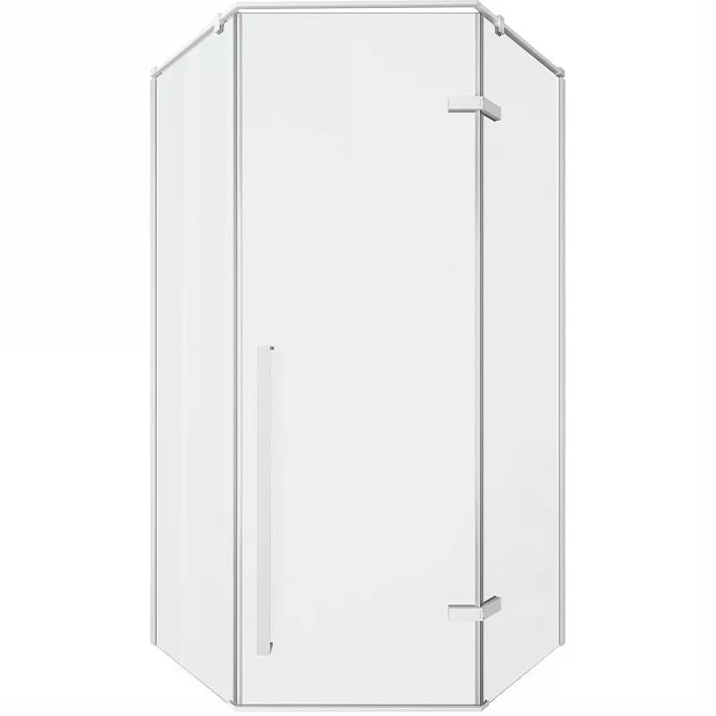 

Душевой уголок Cerutti SPA 100х100 C2AW профиль белый, стекло прозрачное