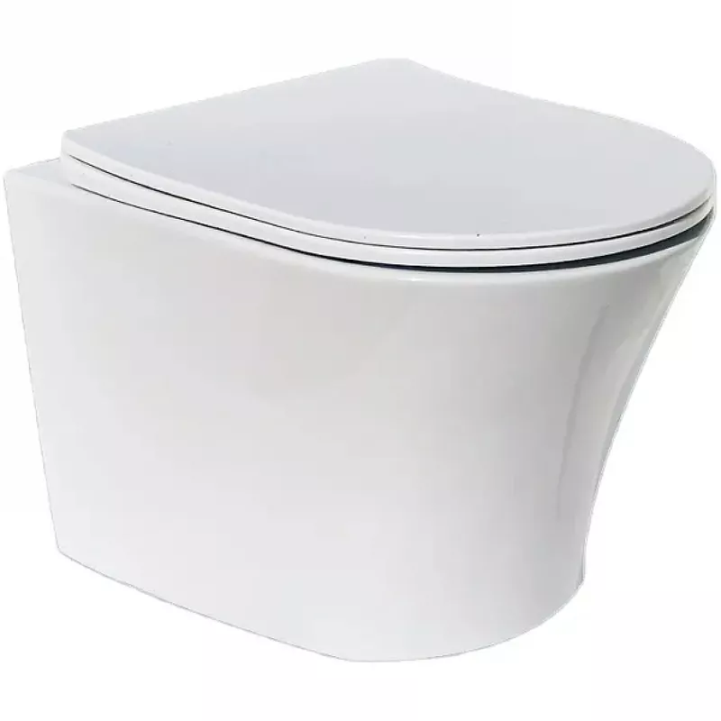 

Унитаз подвесной Cerutti SPA Adige Aria CT9245 с сиденьем микролифт, белый матовый