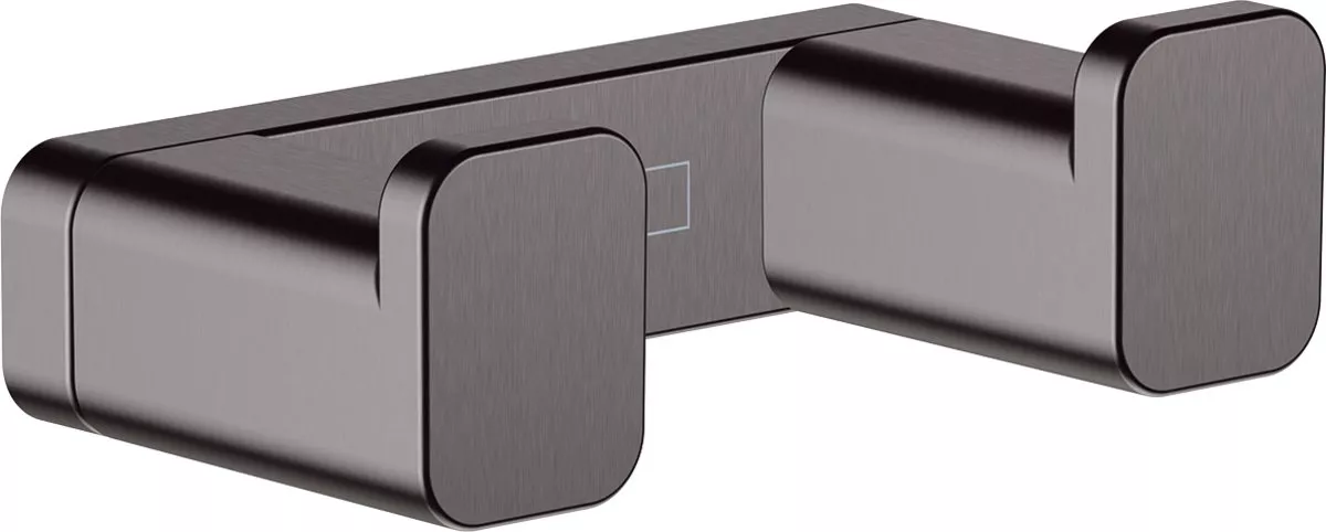 

Крючок двойной Hansgrohe AddStoris шлифованный черный хром