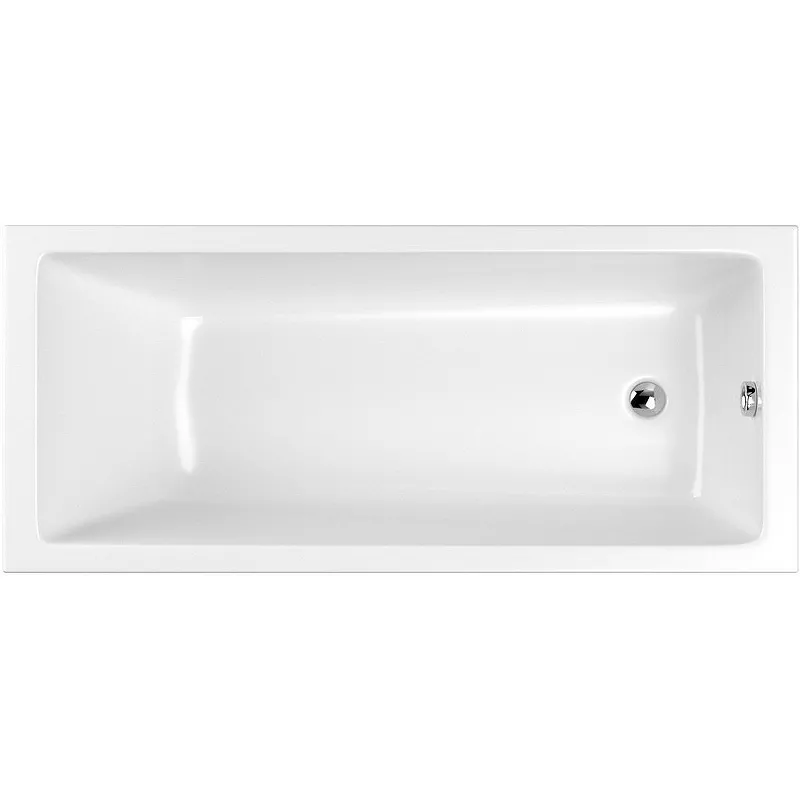 

Ванна акриловая WHITECROSS Wave 130x70 белый