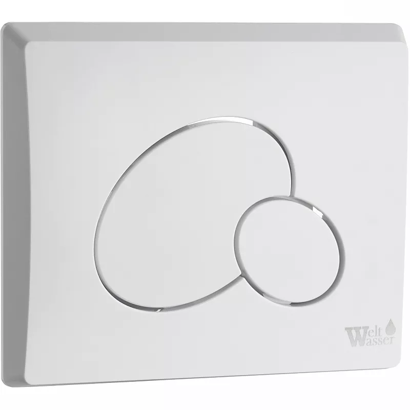 Клавиша смыва WeltWasser WW MARBERG 410 RD GL-WT хром (10000010232)