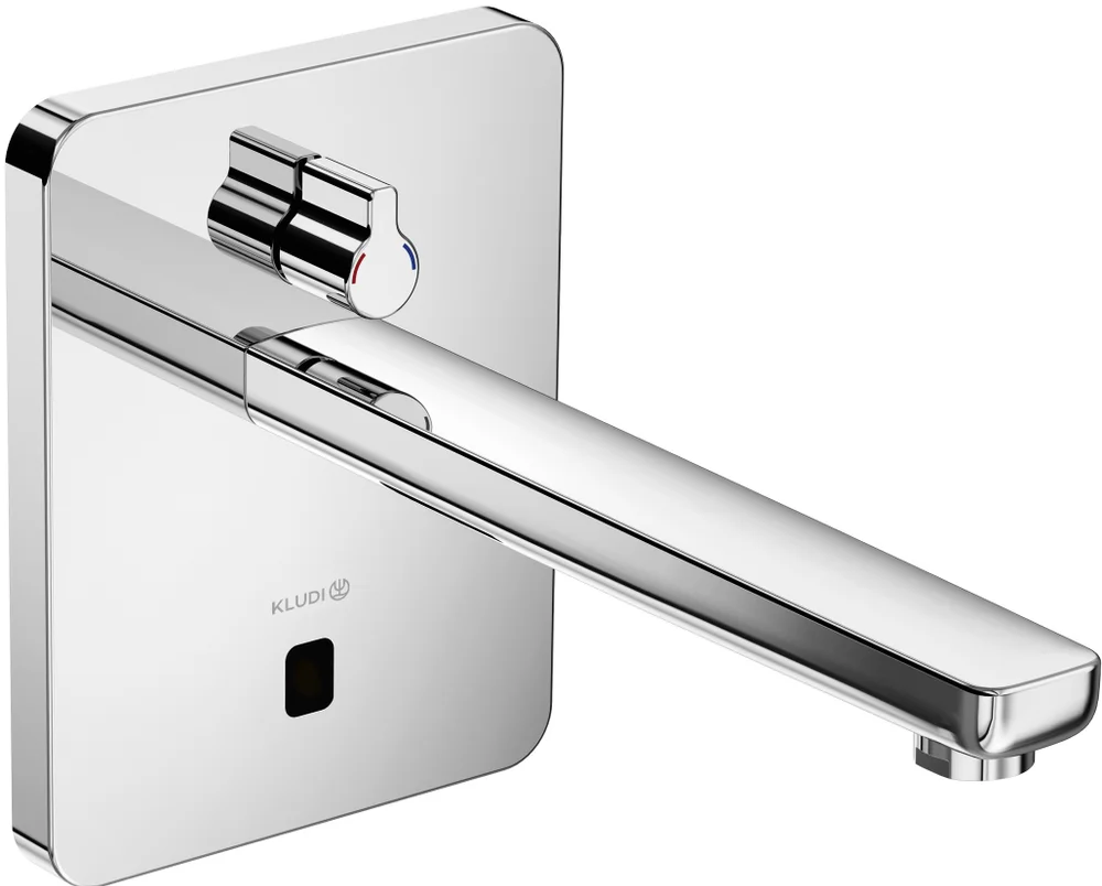 

Смеситель для раковины встраиваемый Kludi Zenta 3840005 хром
