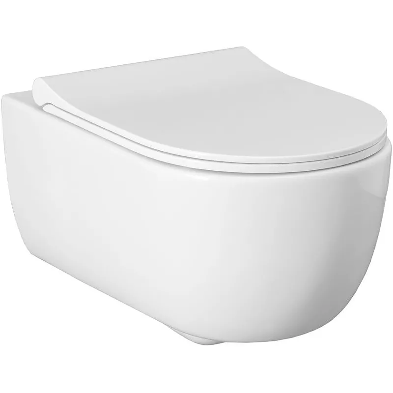 

Унитаз подвесной Allen Brau Priority безободковый с сиденьем микролифт белый