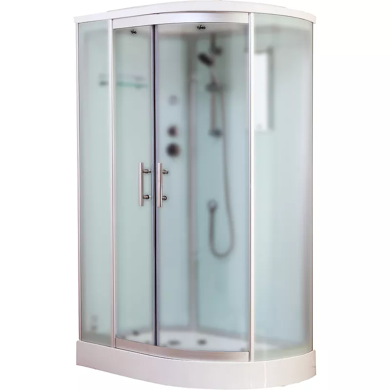 

Душевая кабина Timo Standart 120х85 L профиль хром стекло матовое