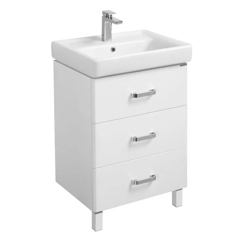 

Тумба с раковиной напольная Aquaton Америна 60 белый