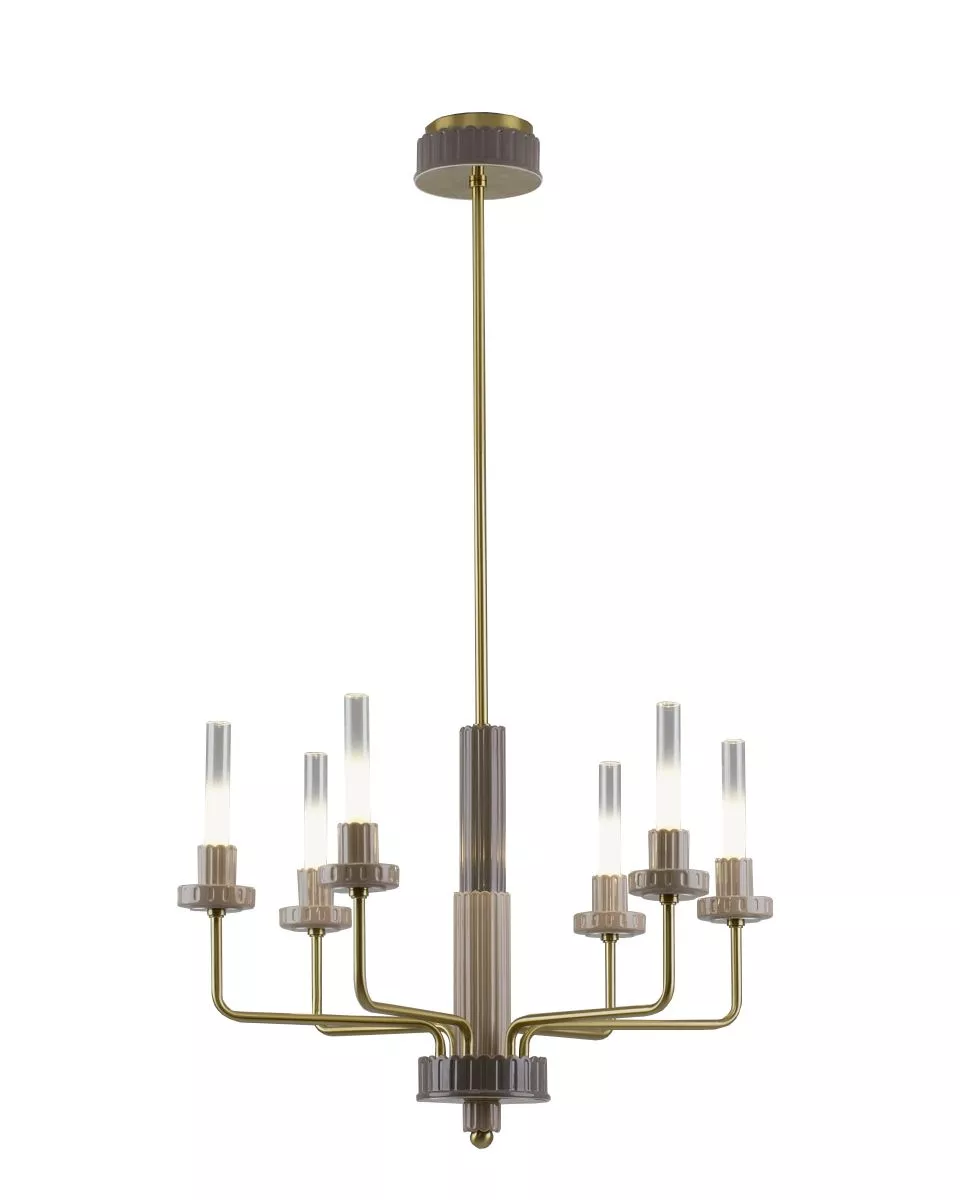 

Люстра на штанге Moderli Atelieri V11691-PL