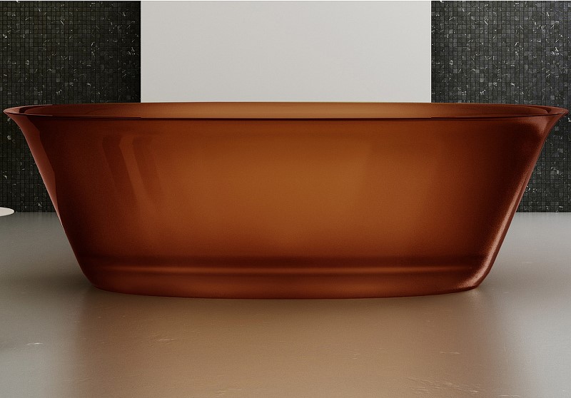 Купить Ванна из полиэфирной смолы Abber Kristall 170х75 коричневый