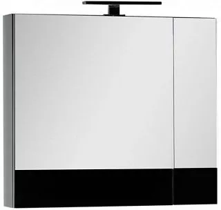

Зеркало-шкаф Aquanet Сиена 70.5 см (00186370, Белый;черный