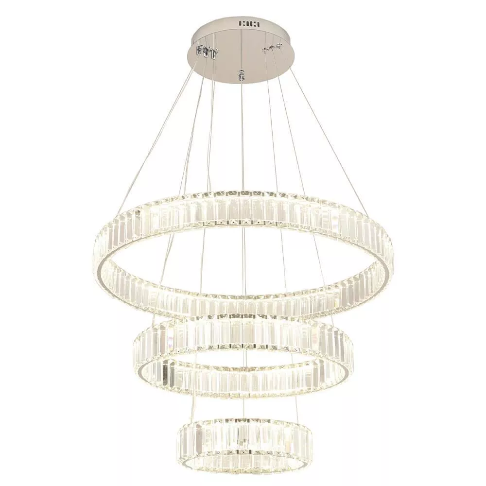 

Подвесной светодиодный светильник Crystal Lux Musika SP150W Led Chrome