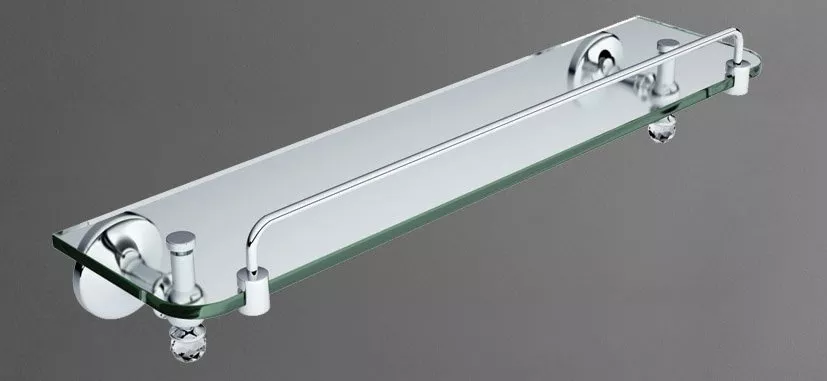 

Стеклянная полка Art&max Antic Crystal AM-E-2682SJ-Cr хром