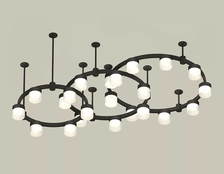 

Комплект подвесного светильника Ambrella Light Techno Ring XR92222210 (A9222, A9227, C9233, C9242, C9238, C9232, N8402)